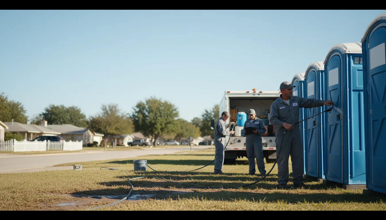Long-Term Portable Toilet Rental in Lanexa, VA near me